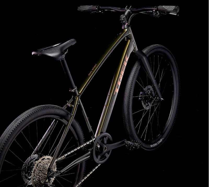 Trek Dual Sport 3 Gen 5 Hybrid Bike 2023 in Black Olive-8